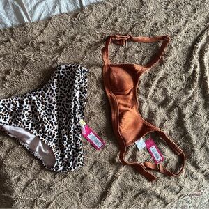 Women's Copper Bikini Top